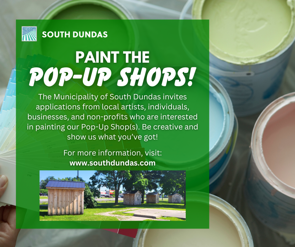 Paint the Pop Up Shops South Dundas